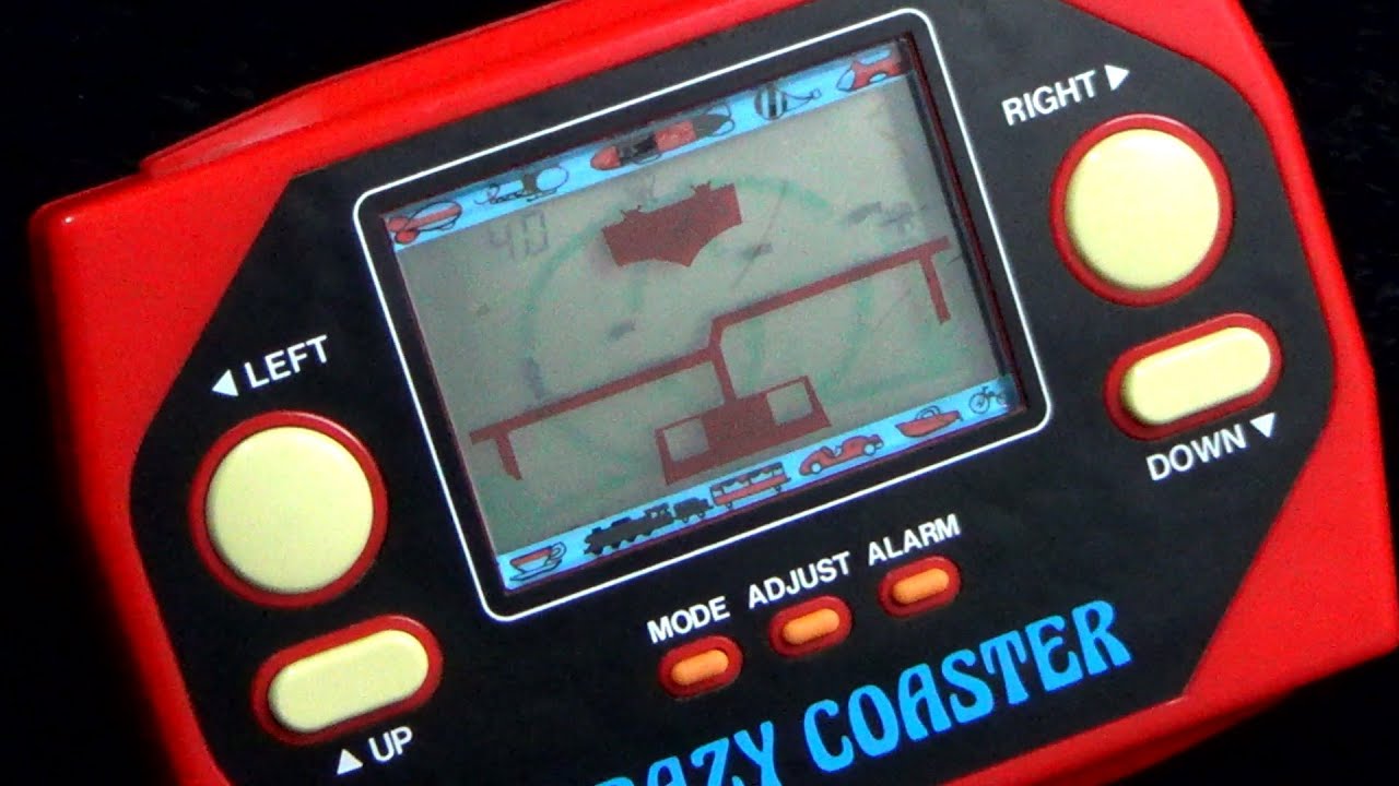 レトロ 電子ゲーム】ロウジーエレクトロニクス クレージーコースター
