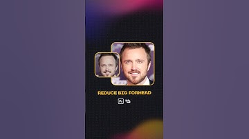 How to reduce big forehead in #photoshop.