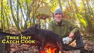 Wild Game Catch & Cook, Tree Hut Camp by Clay Tall Stories 160,079 views 8 months ago 17 minutes