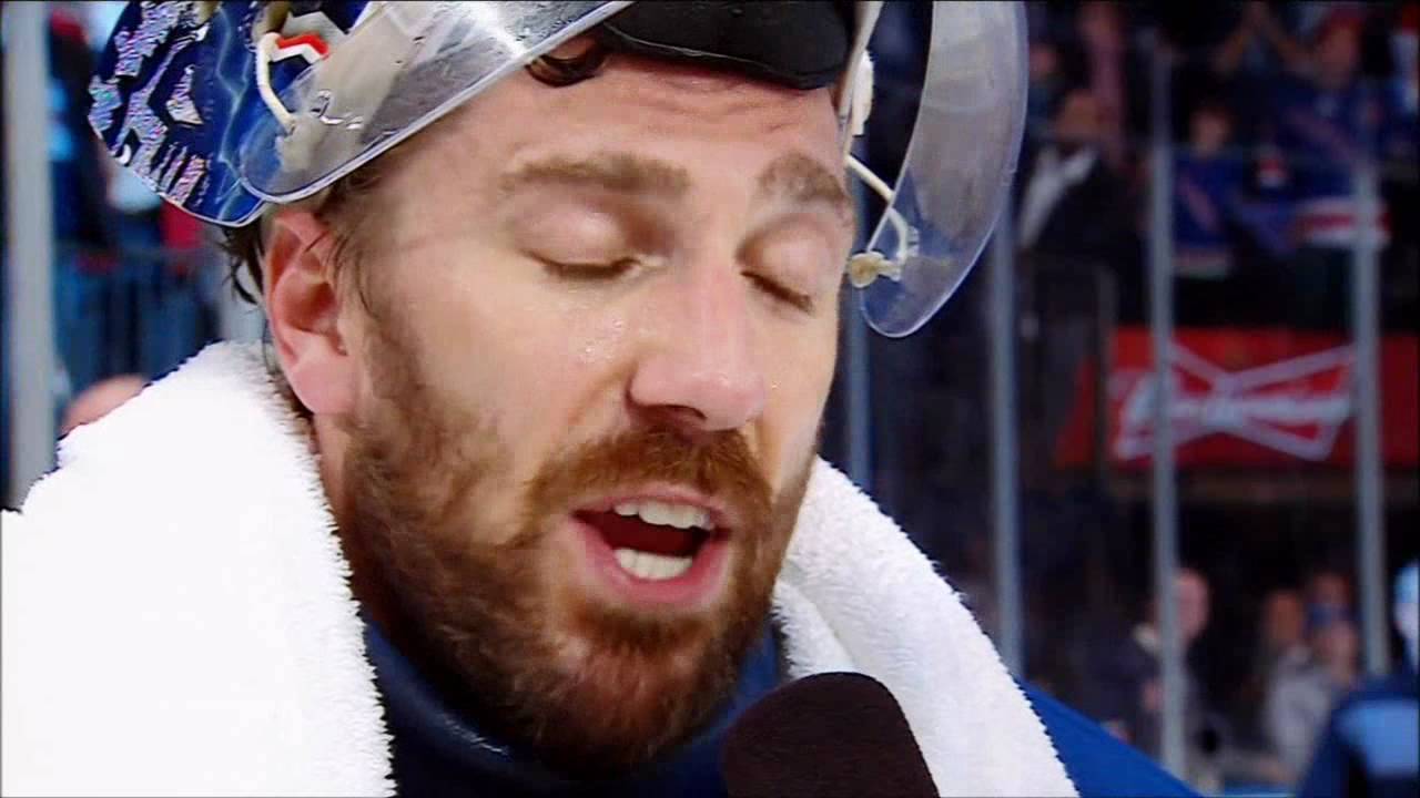 Game 7 Caps Rangers Handshake + Postgame Interviews YouTube
