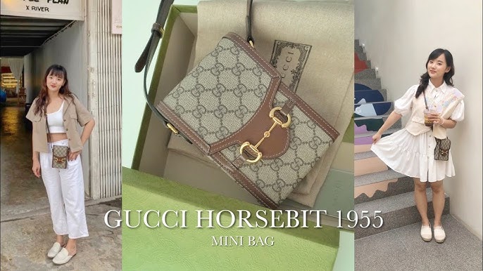 gucci horsebit 1955 mini bag review