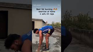 Fat loss workout at home #fitness #motivation #loosebodyweight #mobility