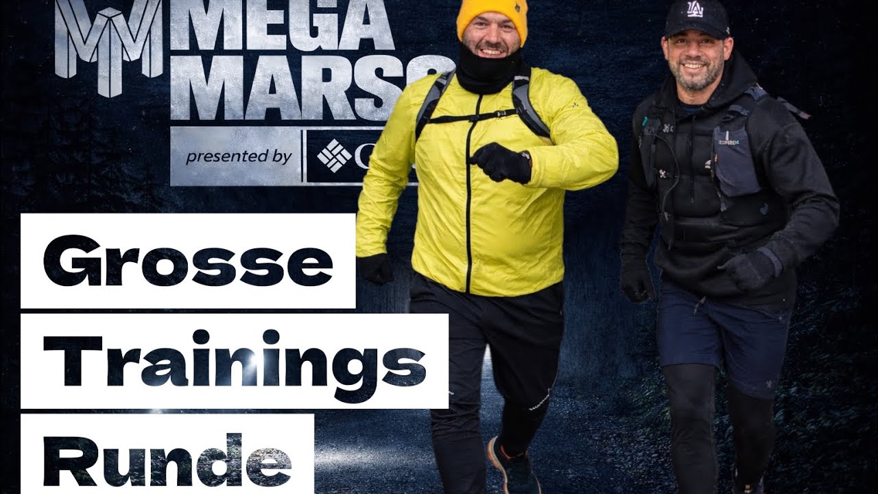 Trainingsmarsch für Megamarsch 💪 20 km Schnee, Wind & Muskelkater