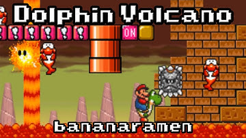 SMF Custom Level: "DOLPHIN VOLCANO" - By bananaramen
