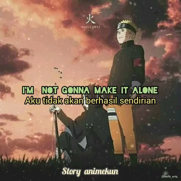 Story Wa lagu barat baper cover story animekun persi naruto and sasuke