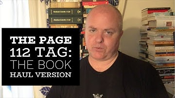 The Page 112 Tag - The Book Haul Version!