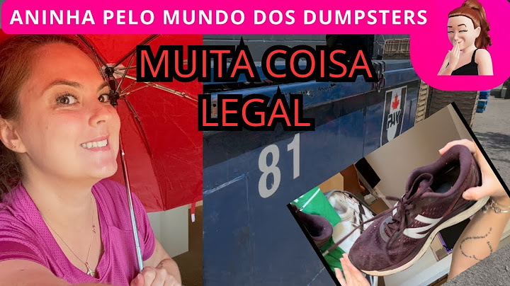 DUMPSTER DIVING TORONTO, PEGUEI TUDO!