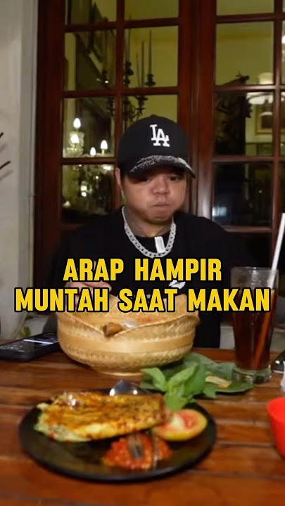 ARAP DI TAWARI INI SAAT LAGI MAKAN #ybrap #rezaoktovian #marapthon2