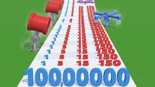 Number Master - Number Run & Merge Master Game" Satisfying Gameplay Walkthrough Android iOS  screenshot 1