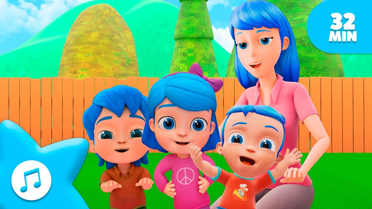 Momentos Mágicos com a Família Blu 🙋🏻‍♂️ Músicas Infantis | A