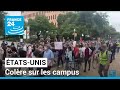 Tatsunis  les manifestations propalestiniennes gagnent de nouveaux campus  france 24