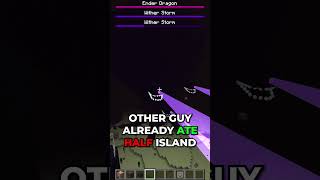 Minecraft Wither Storm VS THE END 💀 #shorts #minecraftshorts