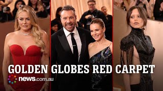 Golden Globes 2026 Red Carpet Stars Sparkle Ahead Of Ceremony