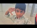 Srijan is in airport || send off to Srikar mama Jan 14th #rgia #airport #sendoff #cruiseship #srijan