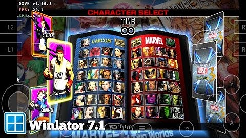 Ultimate Marvel vs Capcom 3 | Winlator 7.1 Snapdragon 680