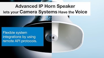 IP Horn Speaker - API Controls - IP A1SC15
