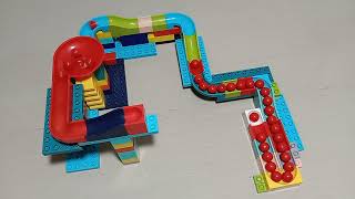 Marble Run Race ASMR ☆ Marble Building Tower \& Gacha Gacha Marble game marble ranning boll