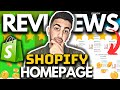 How to add customer product reviews on homepage in shopify