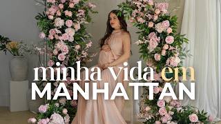 fotos maternidade em família 🩷 se arrume comigo, comprinhas vestidos ~ minha vida em nova york