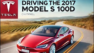 A Glimpse into Tesla's History: Driving the 2017 Model S 100D in 2023