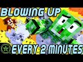 Minecraft BUT Every 2 Minutes we Explode!