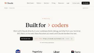 Claude Code - AI coding agent for terminal & IDE | Claude · Claude.com · 2026