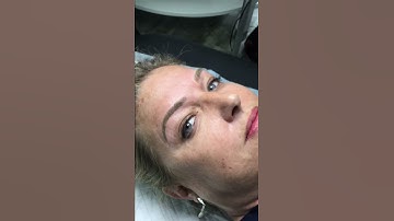 Live Model Gets Her Eyebrows Microbladed at AMA Microblading Academy