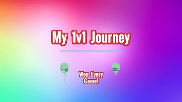 My 1v1 Journey Episode 2