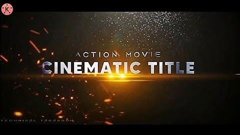 Cinematic Intro like Premiere pro | Kinemaster Tutorial || Kinemaster video editing | Intro Tutorial