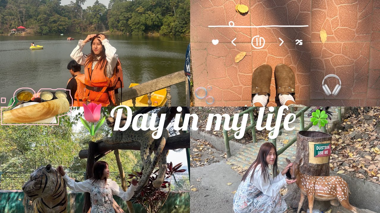 Explore zoo with me 🍃|| Day in my life  🎀|| Aesthetic vlog🌷 || spend a day with me 🎧🩰