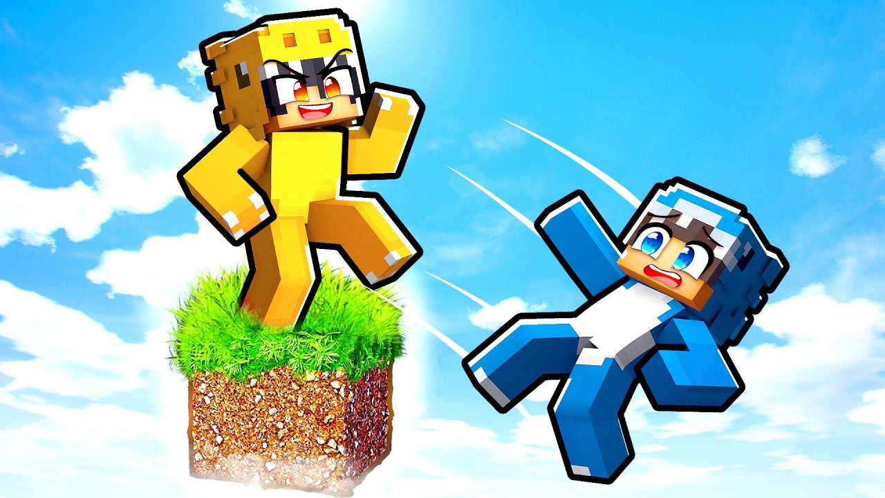 MINECRAFT ALI NA JEDNOM REALISTIČNOM BLOKU!