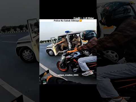 Police Ki Gundagardi🤬#trending #viral #motovlog #bikelover #vlog #shorts #rider #funny #police #h2r