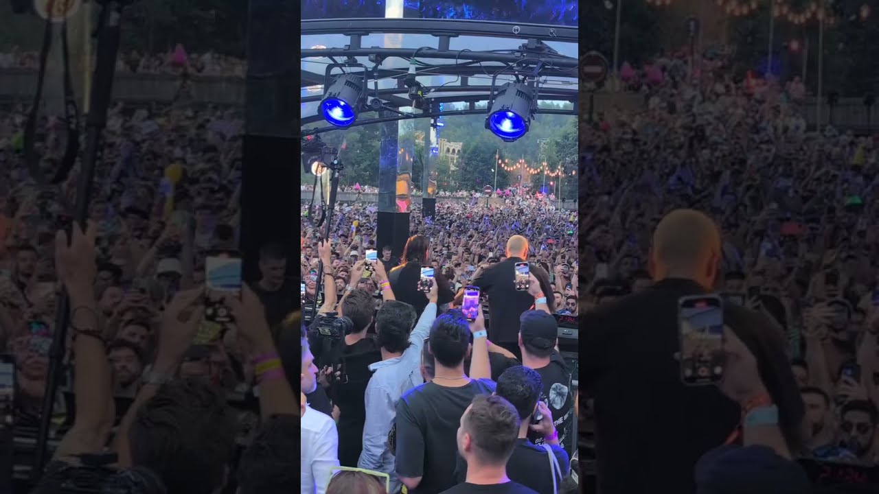 Axwell B2b Sebastian Ingrosso Steve Angello Swedish House Mafia Crystal Garden Tomorrowland