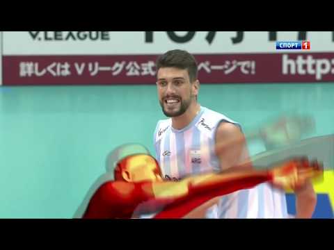 Видео: Волейбол Кубок мира 2015. Россия Аргентина 12.09.2015. Спорт 1