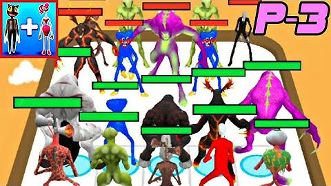 level 51 to 60 complete in merge monster army game part 3 | android gameplay | by gamex boiz