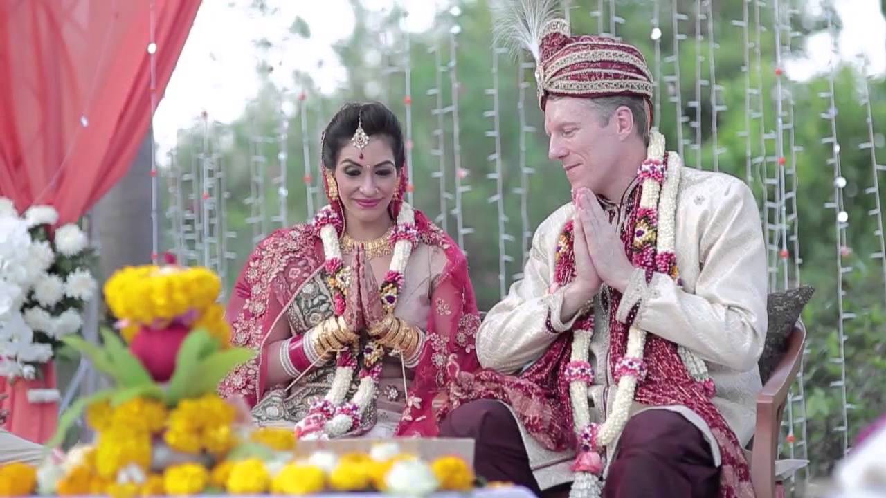 Anju and Mark Hindu Wedding Video - YouTube