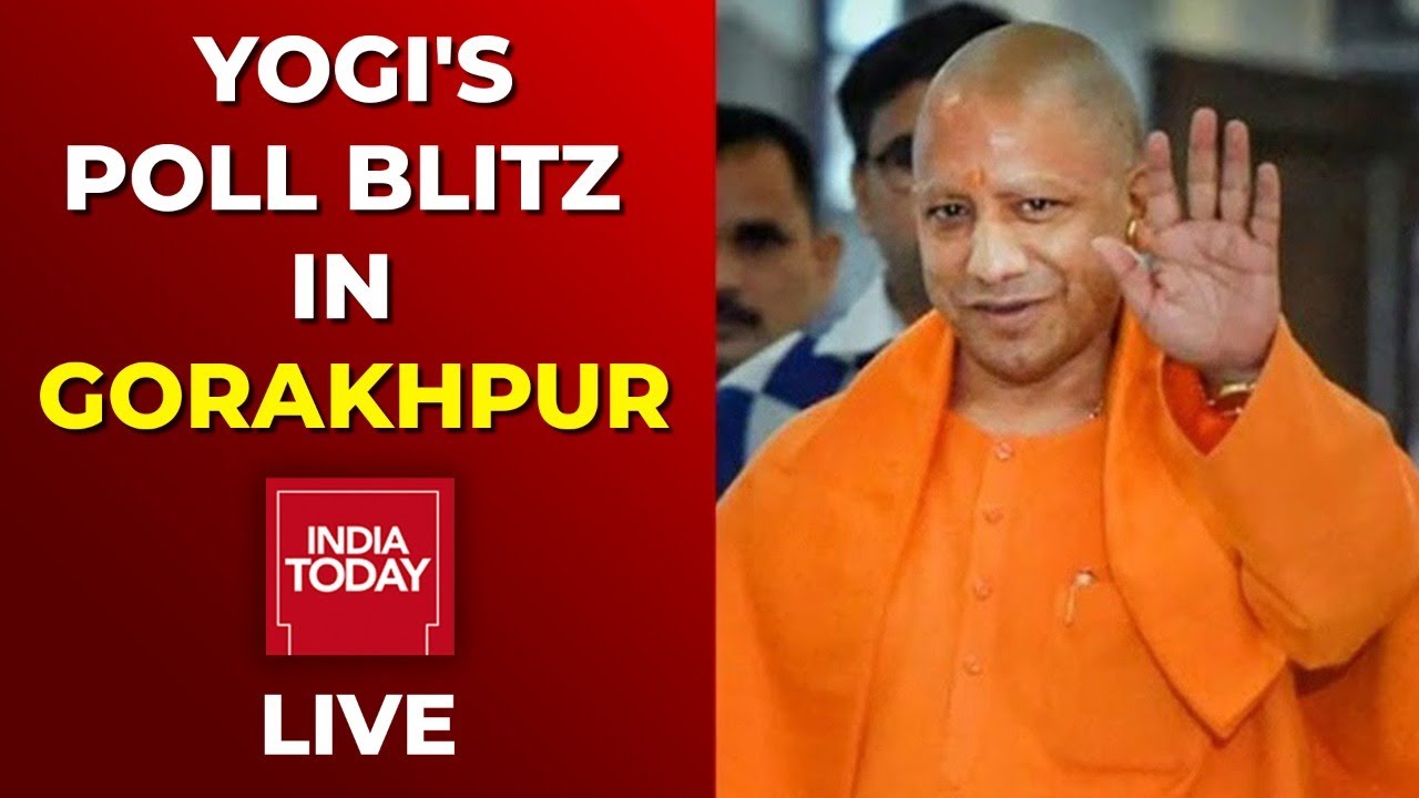 CM Yogi Adityanath Live In Gorakhpur | UP Election 2022 | India Today ...