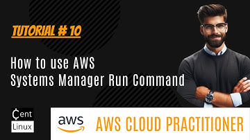 How to use AWS systems Manager Run Command