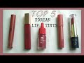 Top 5 Korean Lip Tints / Spring 2020 - Lululand