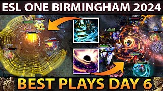 Dota 2 Best Plays of ESL One Birmingham 2024 - Day 6