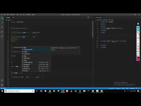 call function and constructor | استدعاء الداله من الكائن جافا سكربت