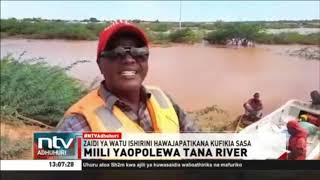 Miili miwili yaopolewa Tana River baada ya boti kuzama