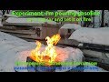 Experiment: I'm pouring gasoline on a toy car and set it on fire