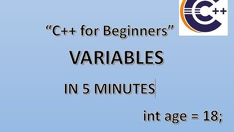 C++ Variables Explained in 5 Minutes | Beginner Tutorial