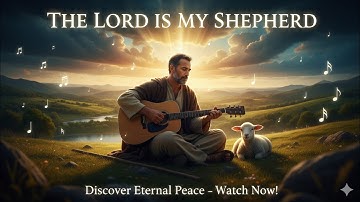 The Lord Is My Shepherd: Psalm 23 for Peace in Chaos (Powerful Christian Motivation)". #faithjourney