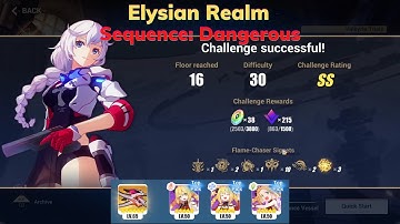 INSANITY!!! Imayoh Ritual Elysian Realm Sequence: Dangerous [Honkai Impact 3rd]