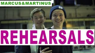 Video thumbnail of "Marcus&Martinus – Rehearsals for our 2019 summer shows!"