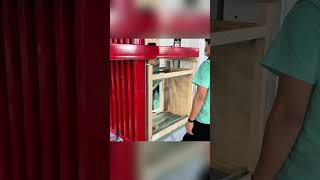 Automatic door frame assembly machine TAK1 2500 1300 | SEMAC Machine #shorts