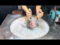 本場タイ🇹🇭ロールアイス　roll ice cream streetfoodthailannd