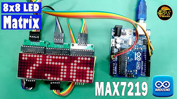 How to Control a 3-Digit 8x8 Dot Matrix Display with Arduino & MAX7219 | Full Tutorial